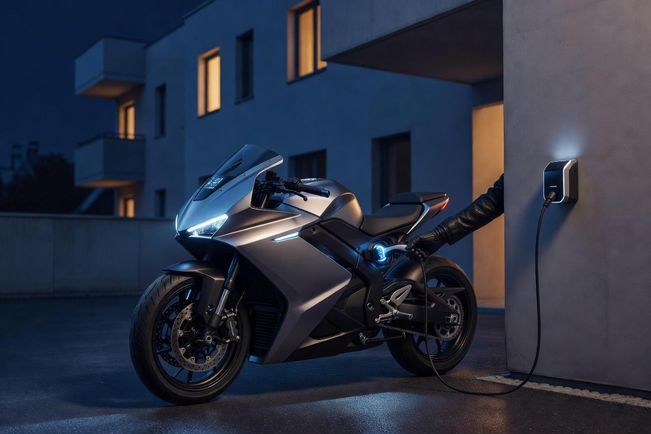 Ładowanie motocykla elektrycznego w bloku - scenariusze i ograniczenia