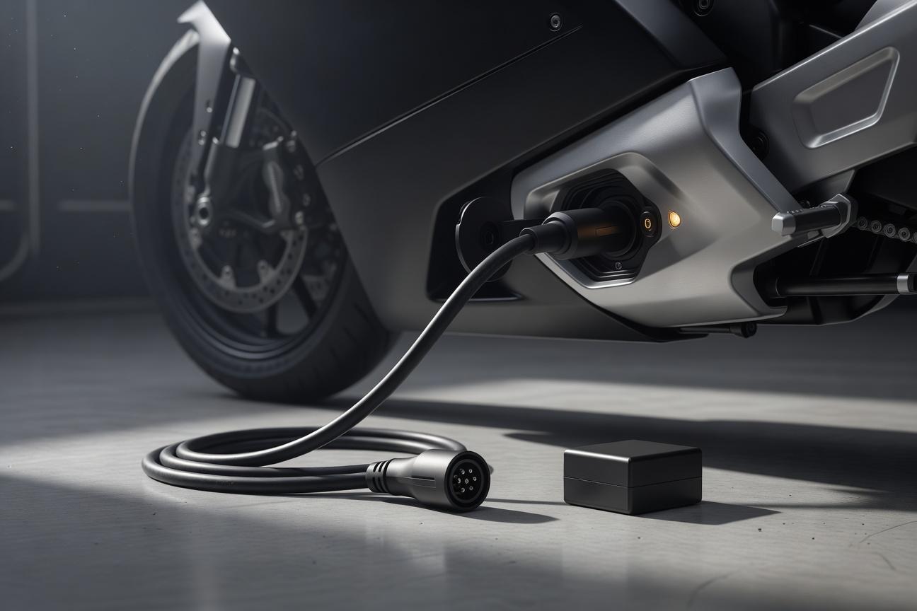 Ładowarki, adaptery i kable - co wozić przy motocyklu elektrycznym