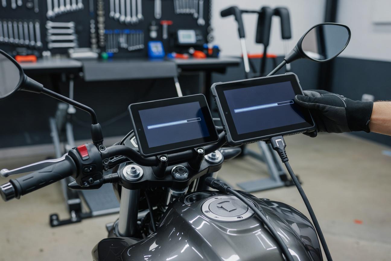 Aktualizacje oprogramowania motocykla - kiedy robić, czego się obawiać