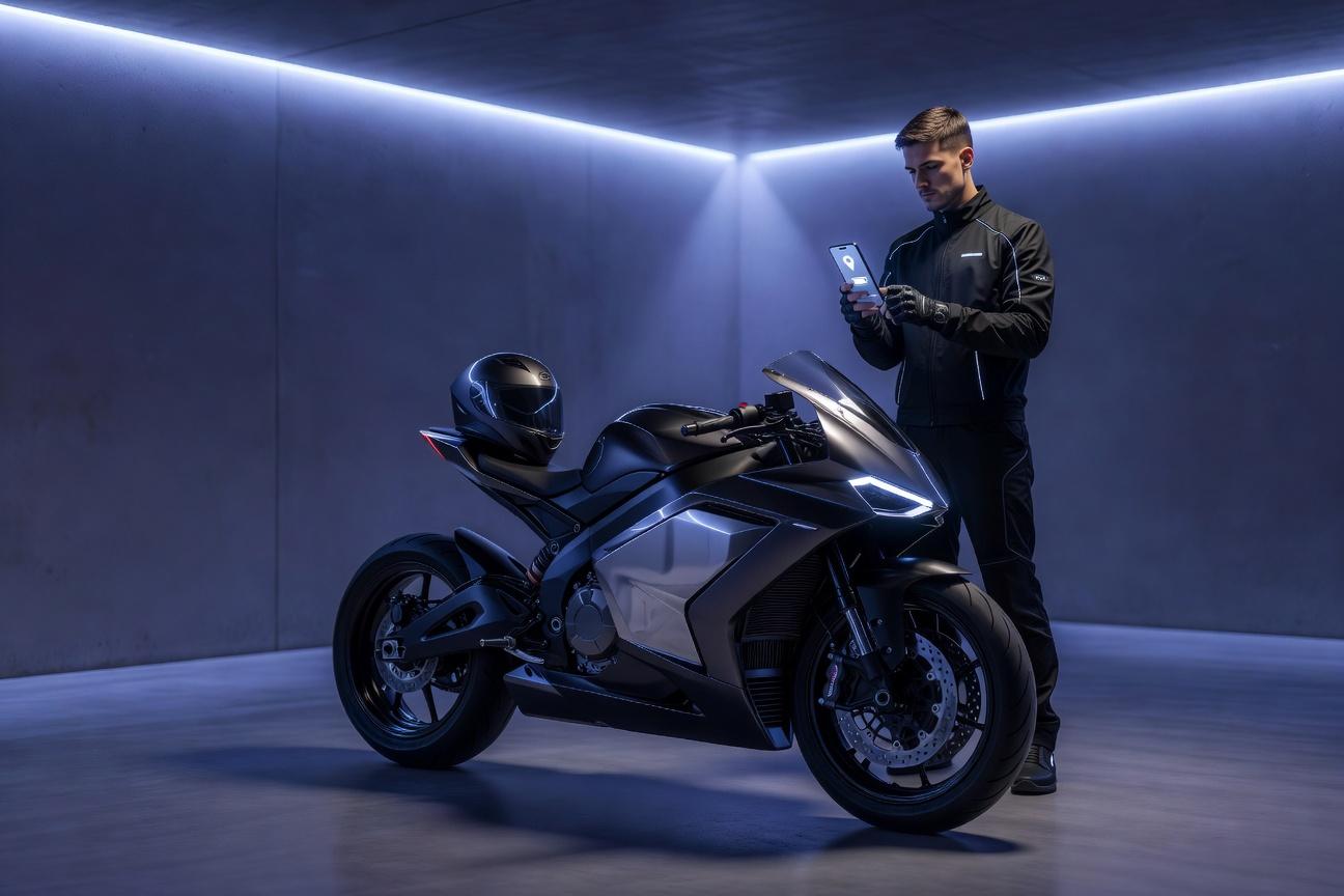 Aplikacje producentów e-moto - zdalny podgląd, lokalizacja i prywatność