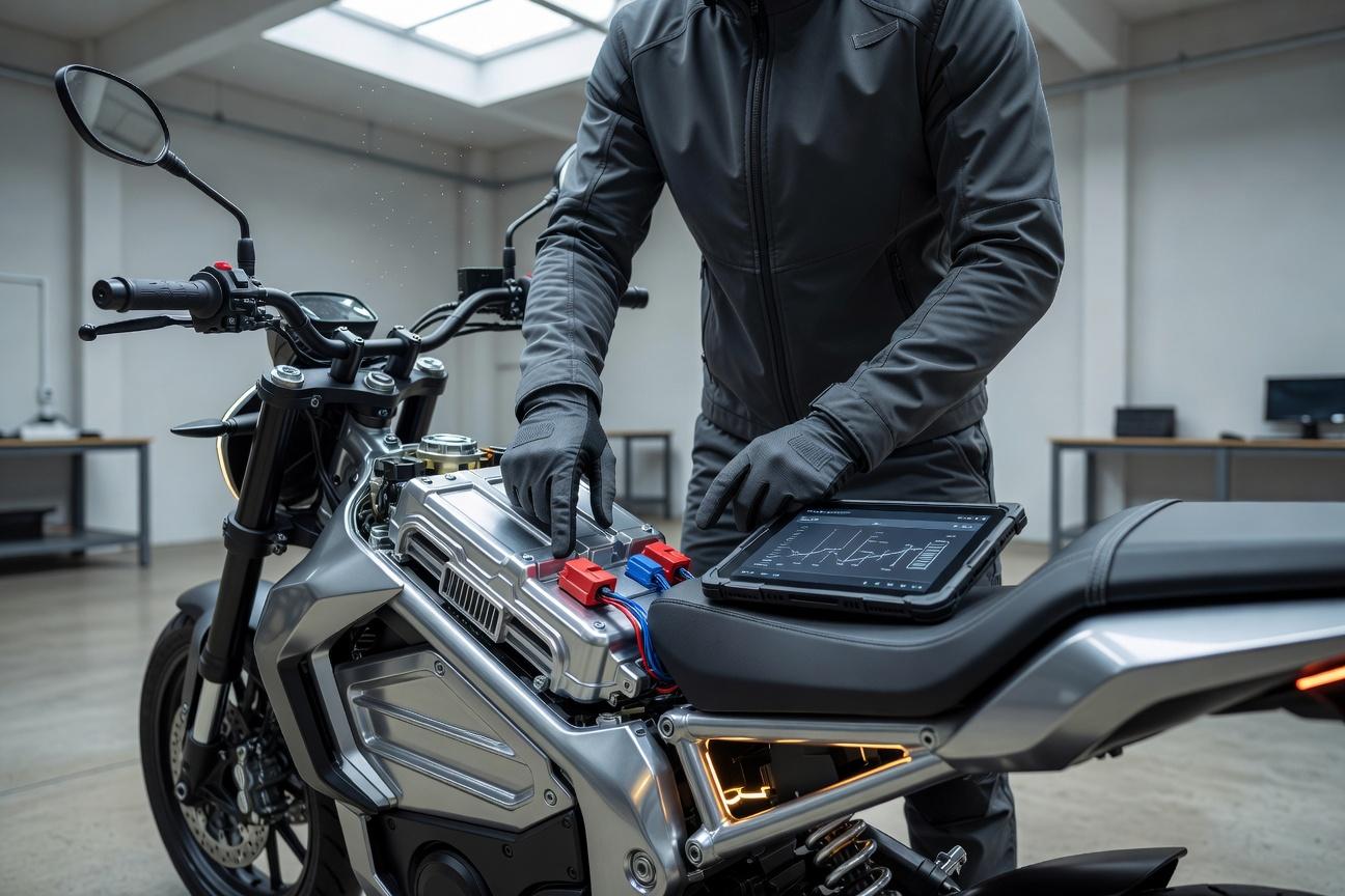 Bateria w używanym motocyklu elektrycznym - o co pytać sprzedawcę