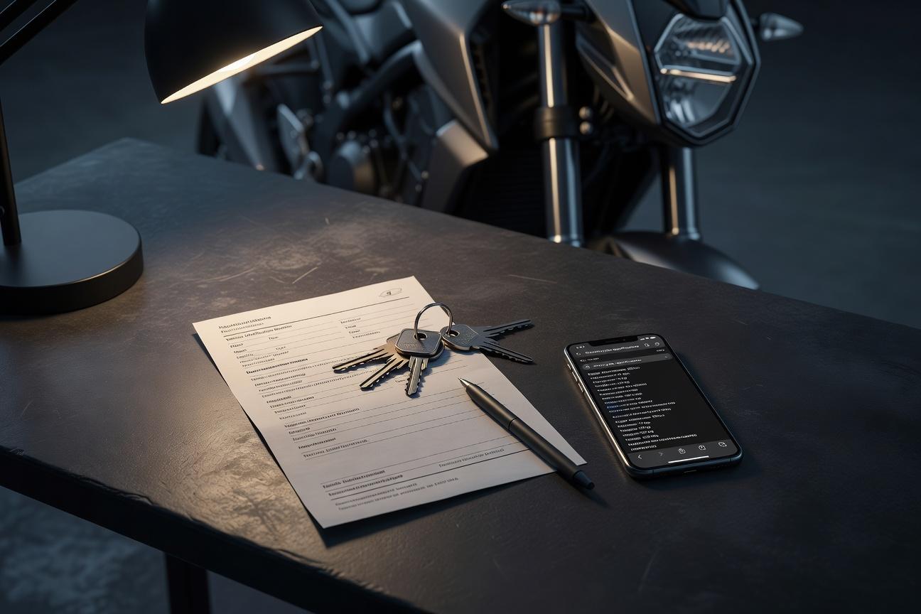 Co sprawdzić w dowodzie rejestracyjnym przed zakupem motocykla