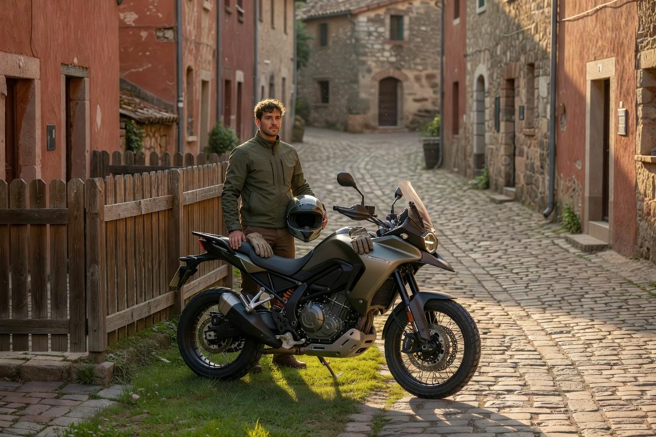 Etyczne podróżowanie motocyklem po małych miejscowościach