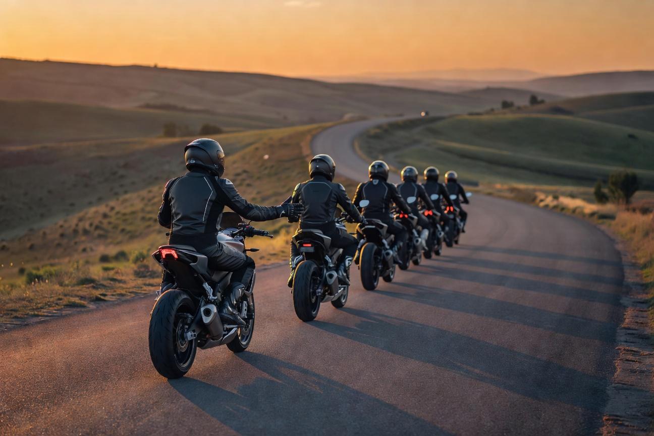 Jak organizować małą ustawkę motocyklową z zasadami bezpieczeństwa