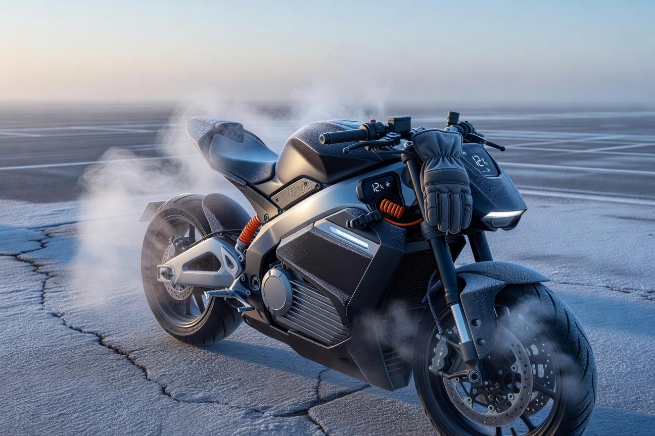 Jak zimno wpływa na zasięg i ładowanie e-motocykla