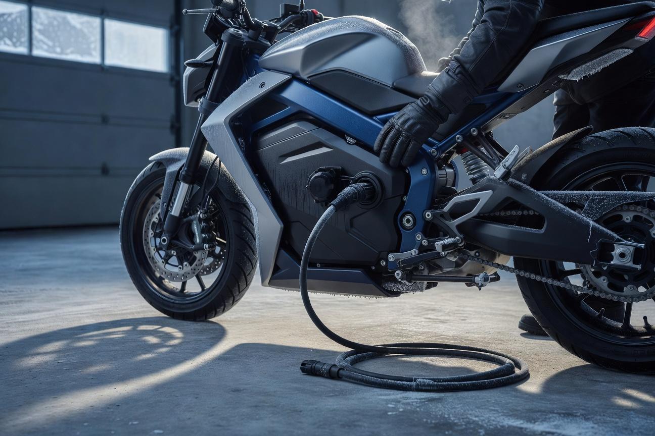 Jak zimno wpływa na zasięg i ładowanie e-motocykla