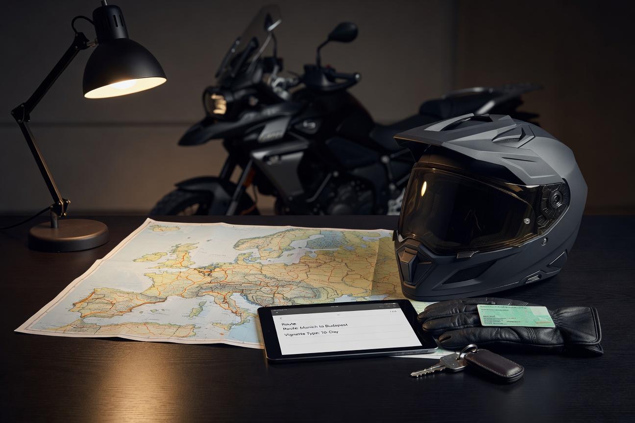 Jazda motocyklem za granicą - zielona karta, winiety i lokalne wymogi