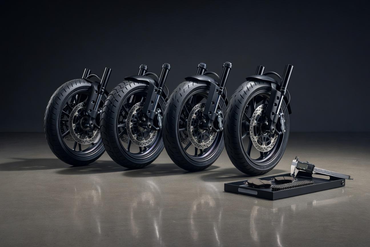 Koszt części eksploatacyjnych według typu motocykla - naked, ADV, sport, cruiser