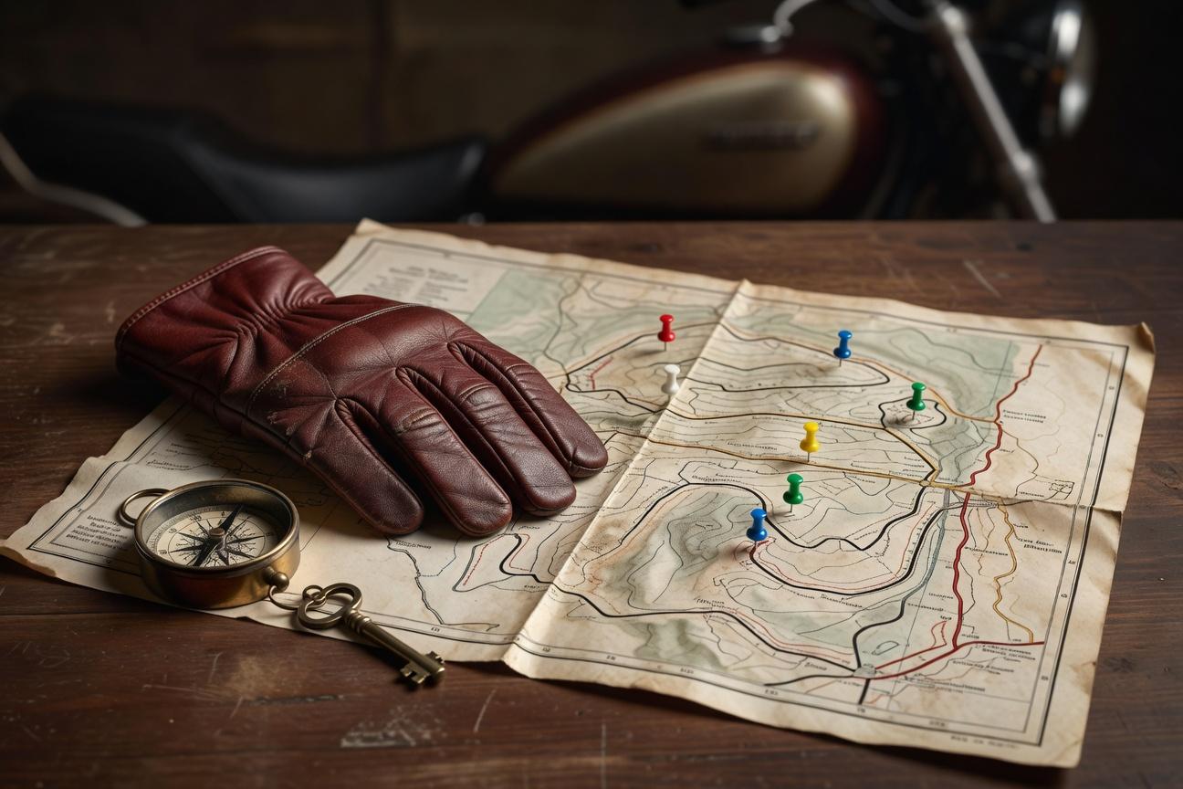 Motocyklowa mapa miejsc wrócę tu - jak ją budować przez lata