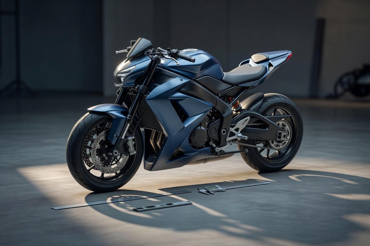 Obniżanie motocykla - skutki dla geometrii, stopki i komfortu