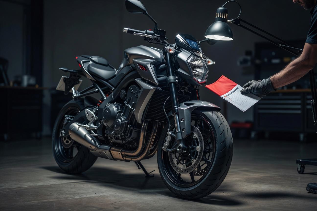 Przegląd techniczny motocykla - co może zakończyć się wynikiem negatywnym