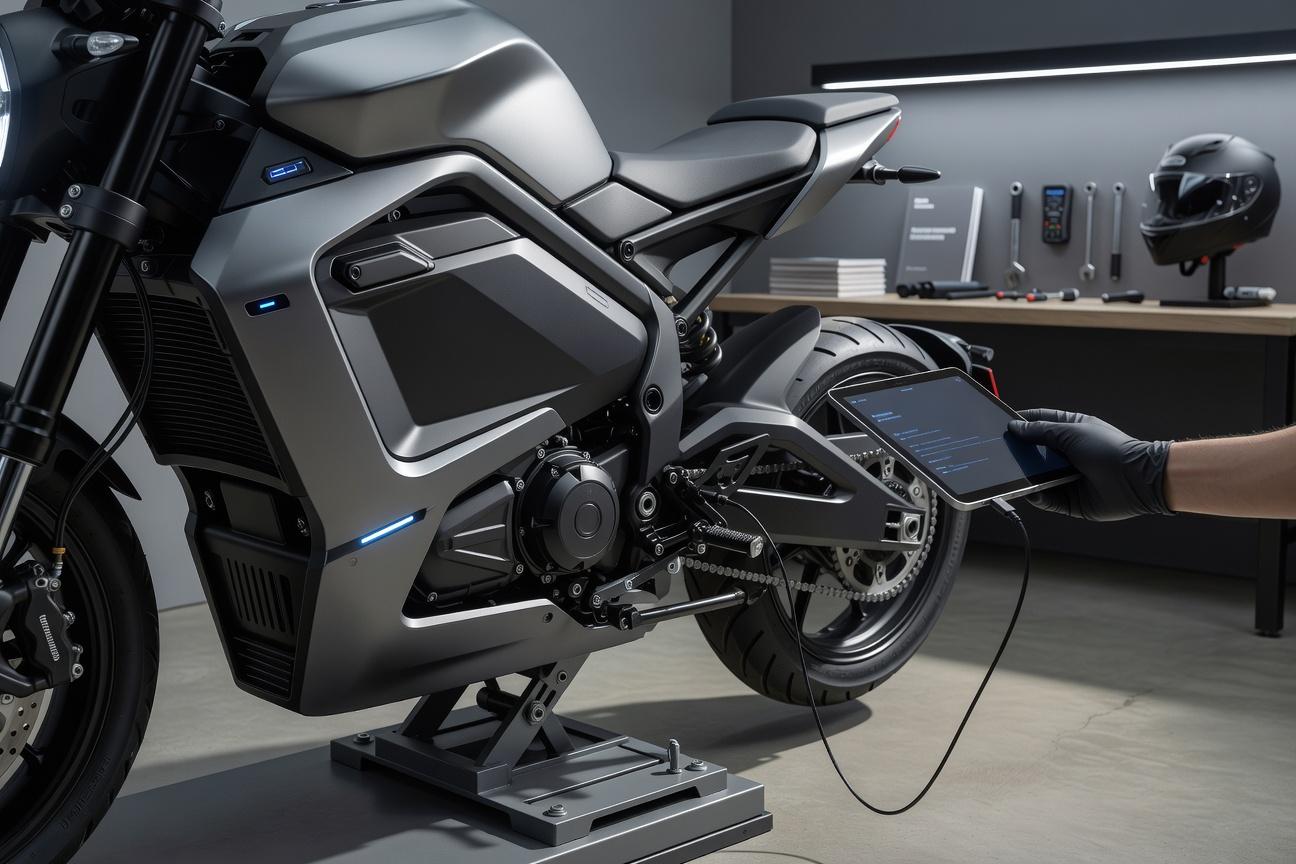 Serwis motocykla elektrycznego - co odpada, a co staje się ważniejsze