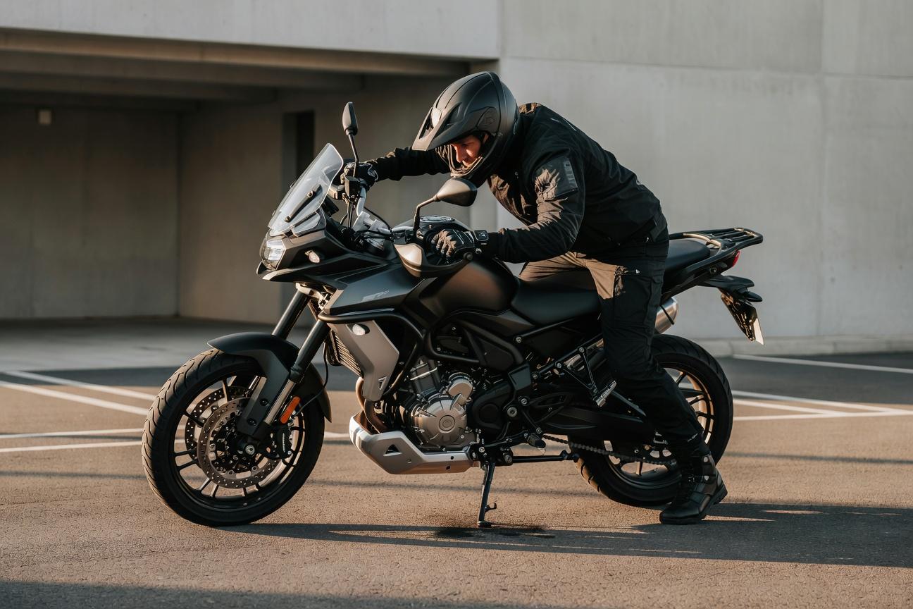 Test garażowy - czy dasz radę samodzielnie przepchnąć motocykl
