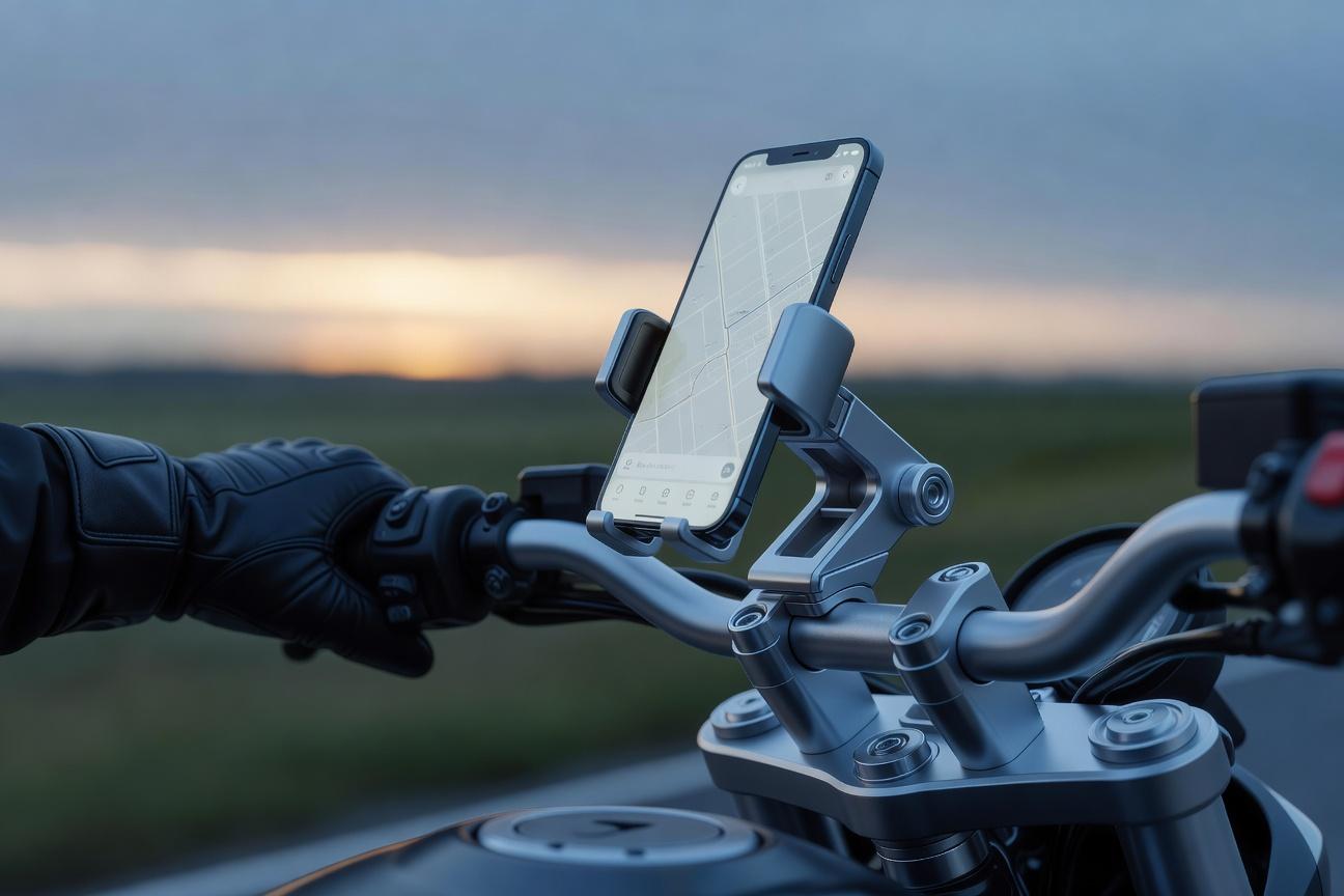 Uchwyt telefonu na motocykl - wibracje, ładowanie i bezpieczeństwo aparatu