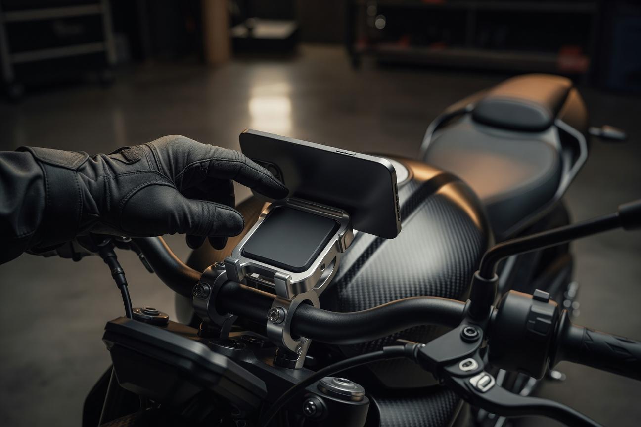 Uchwyt telefonu na motocykl - wibracje, ładowanie i bezpieczeństwo aparatu