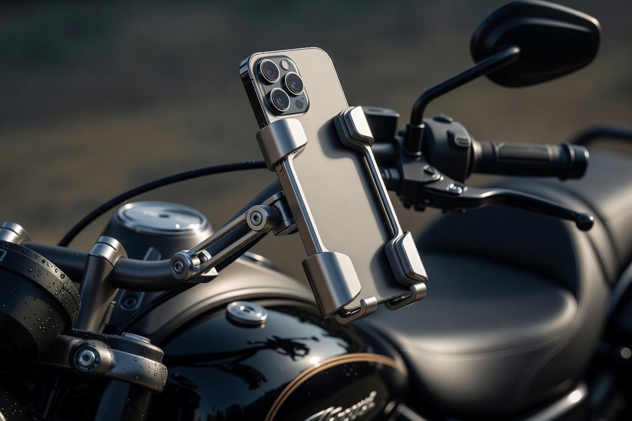 Uchwyt telefonu na motocykl - wibracje, ładowanie i bezpieczeństwo aparatu