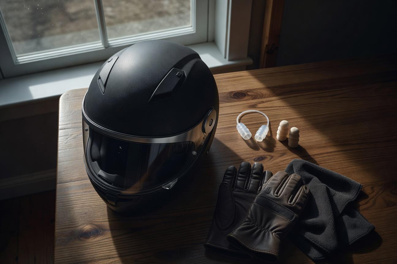 Zatyczki do uszu na motocykl - rodzaje, tłumienie i komfort rozmów