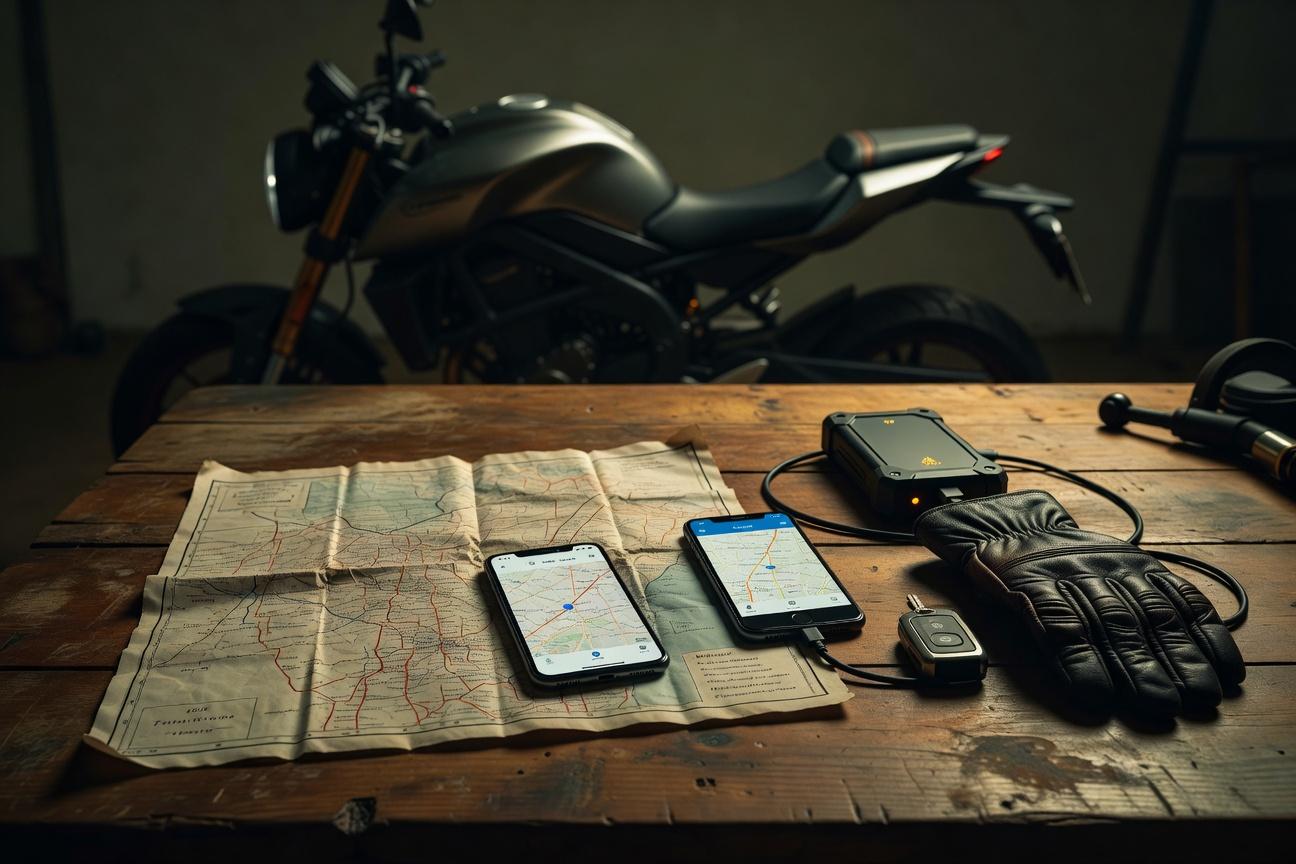 Backup nawigacji - papier, plik offline i drugi telefon