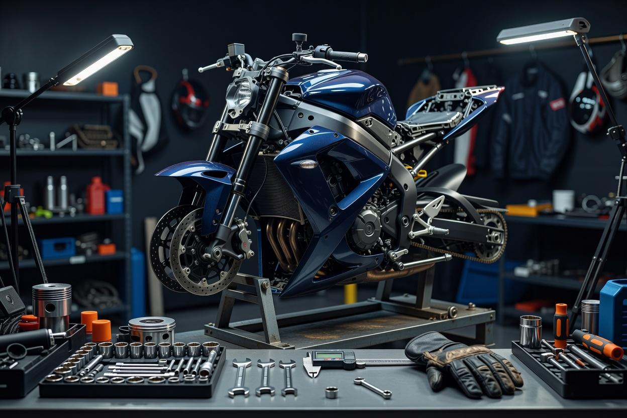 Motocykl z aukcji powypadkowej - dla kogo to ma sens