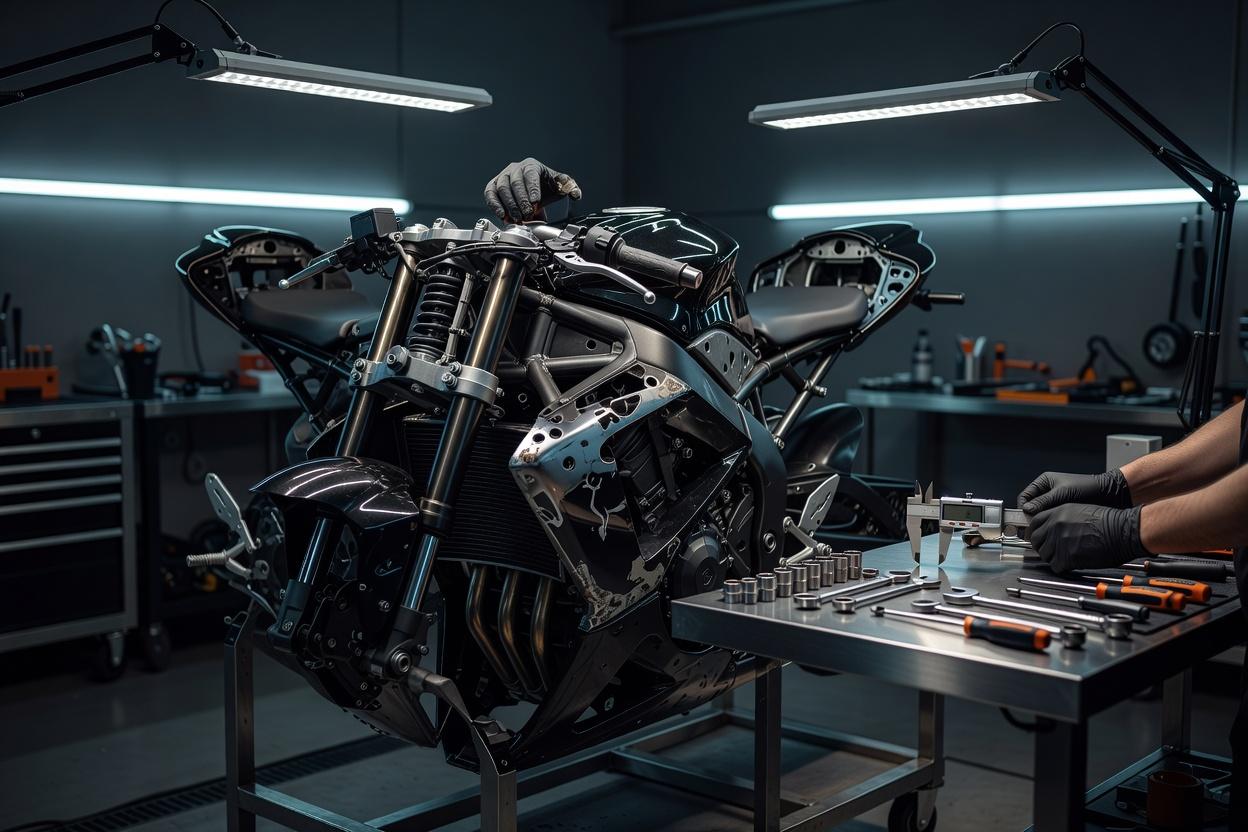 Motocykl z aukcji powypadkowej - dla kogo to ma sens