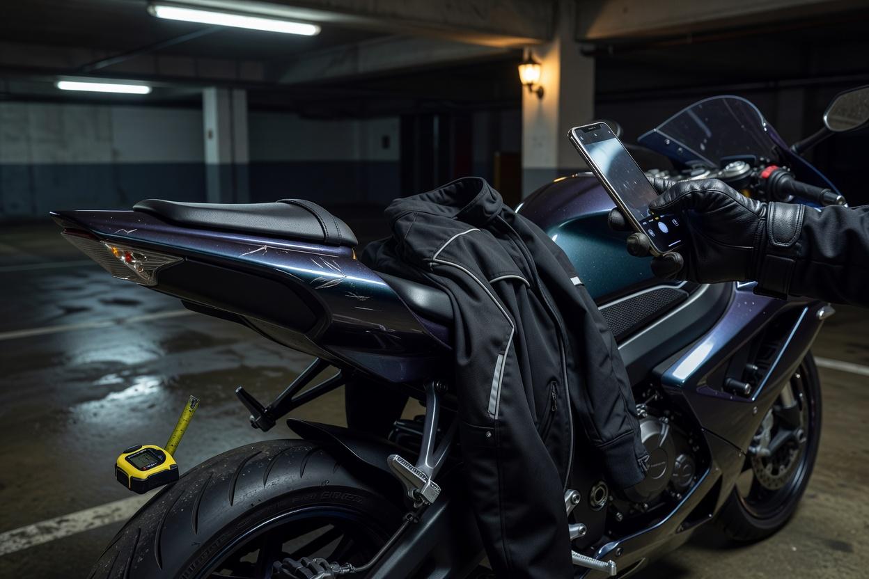 Szkoda parkingowa motocykla - jak zgłosić sprawę i zebrać dowody