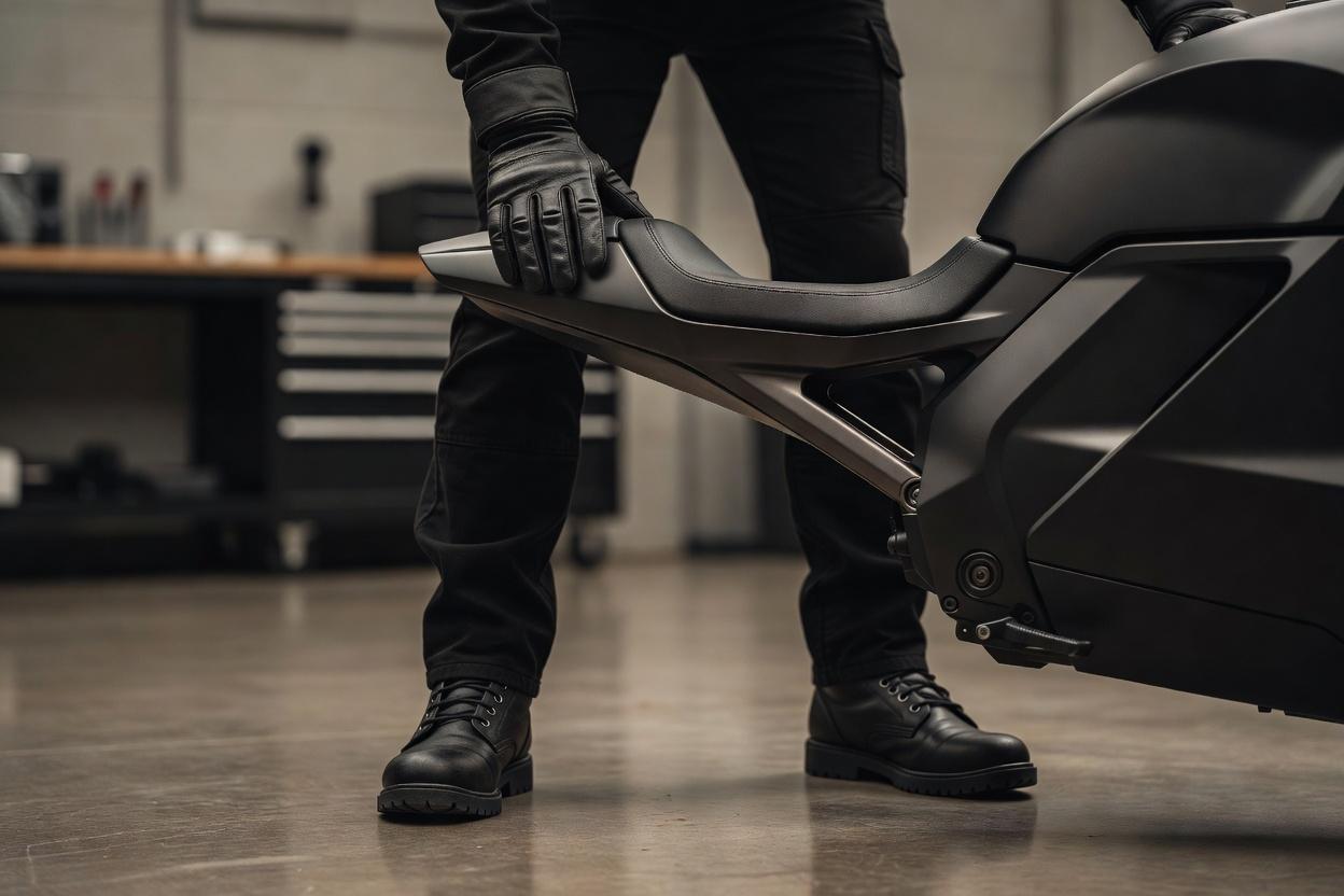 Wysokość siodła a pewność na postoju - techniki dla niższych motocyklistów
